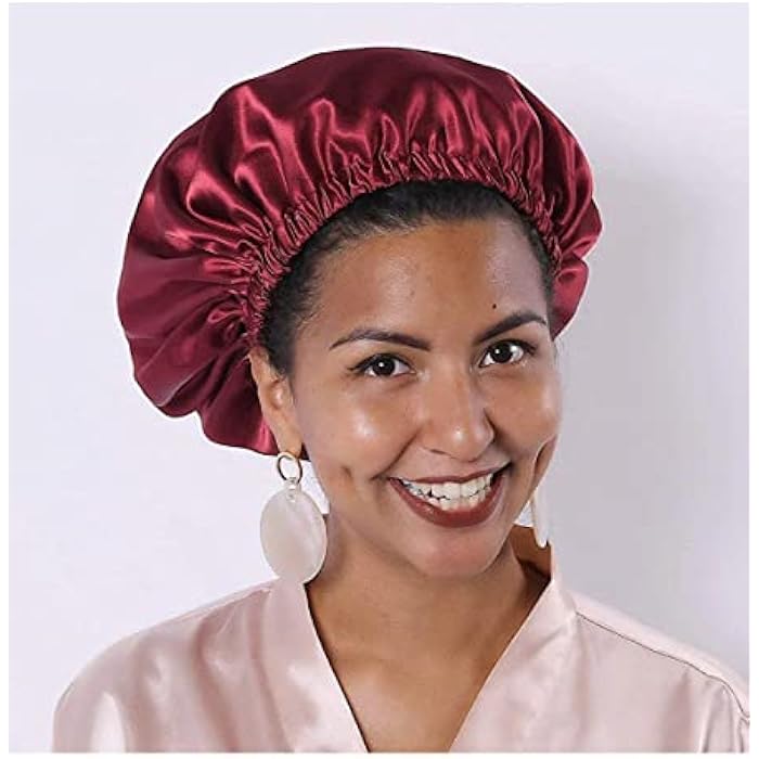 Satin Trend Bonnet Hair Helps Keep Your Hair Sleep While You Sleep and Protects You From Random Color Loss or Damage - Image 1